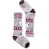 Smartwool Unisex Kids Wintersport Full Cushion Polar Bear Pattern Over-the-calf Socks (Toddler/Little Kid/Big Kid)