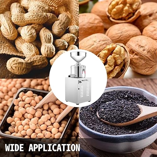 VBENLEM 110V Commercial Peanut Butter Maker 35 Kg/h Electric