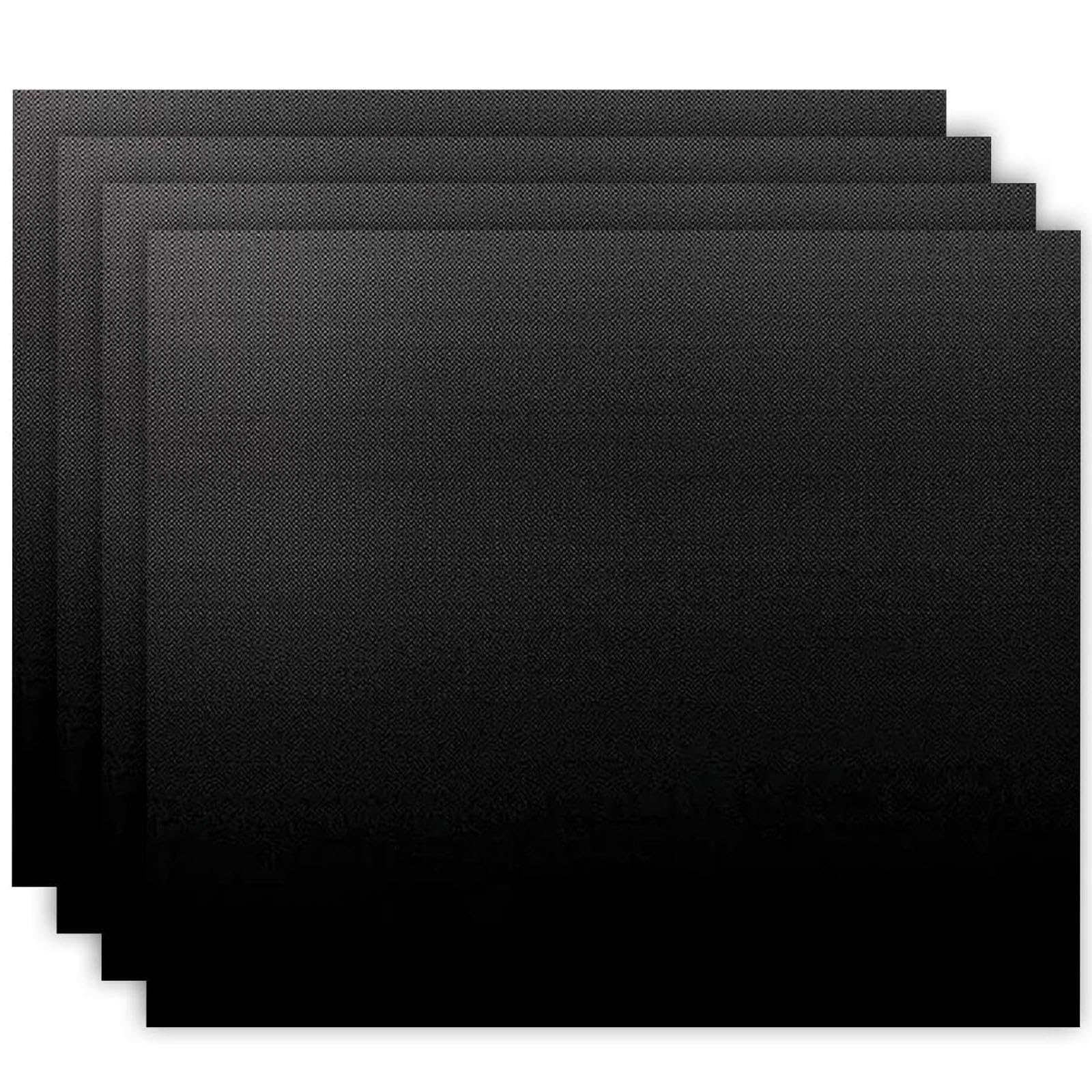 SPARES2GO Oven Liner Non Stick (4 Pack) - Large Universal Teflon Baking Mat Bottom Cooker Protector Heavy Duty Clean Fan Assisted Oven Liners (40 x 50 cm)