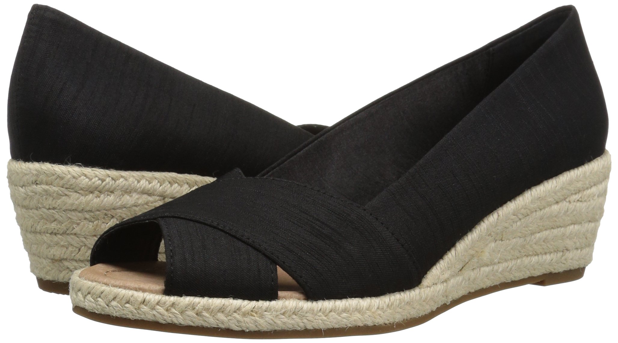 Amazon Brand - 206 Collective Women's Braylon Open-Toe Espadrille Wedge-Low Sandal - Shop New 