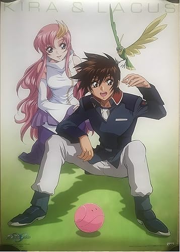 Amazon ガンダムseed Destiny リミテッドポスター キラ ラクス アニメ 萌えグッズ 通販