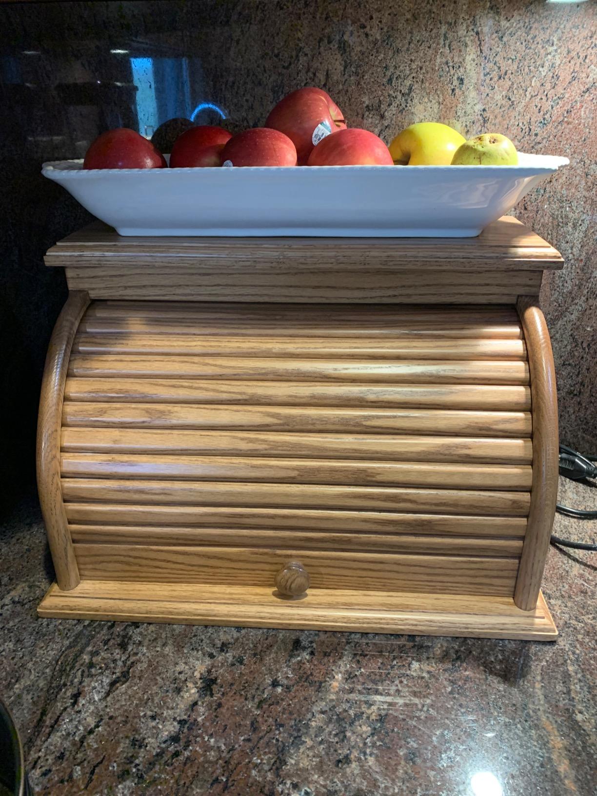 32/mo Finance Amish Valley Products Roll Top Bread Box Amish