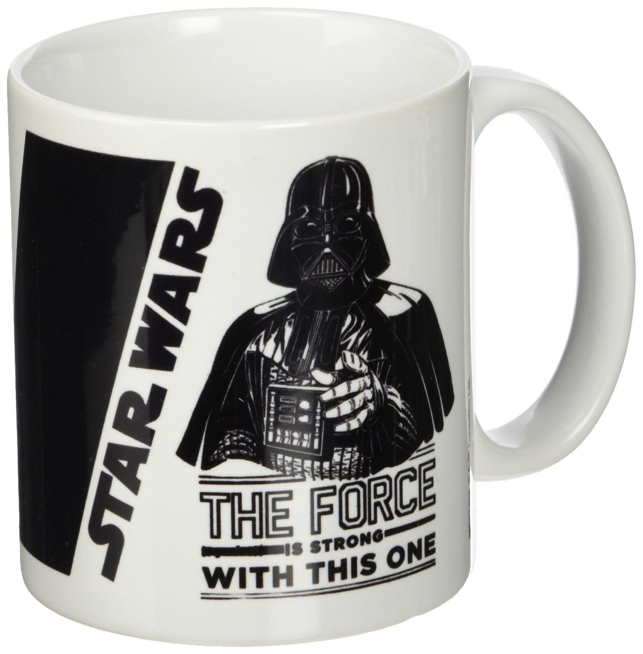 Star Wars Pyramid International " (The Force is Strong)" Official Boxed Ceramic Coffee/Tea Mug, Multi-Colour, 11 oz/315 ml