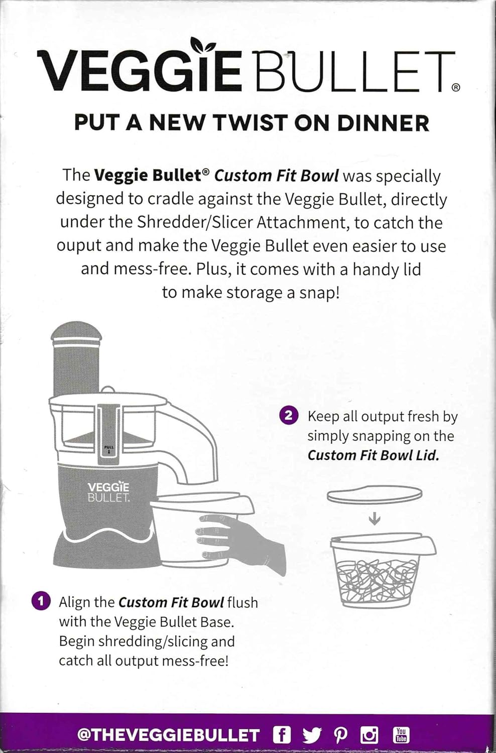 Спиральный измельчитель (слайсер, спиралайзер) для нарезки овощей и фруктов