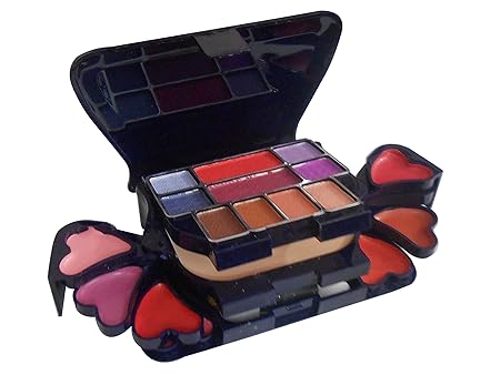 ADS Color Series Makeup Kit (8 Eyeshadow, 1 Power Cake, 8 Lip Color, 2 Blusher)