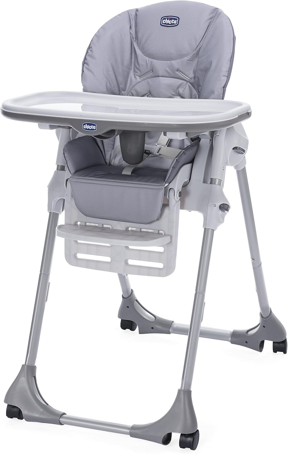 chicco polly easy 4 wheels highchair romantic
