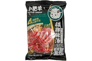 LITTLE SHEEP Hot Pot Soup Base (Hot), 235g (Pack Of 5)