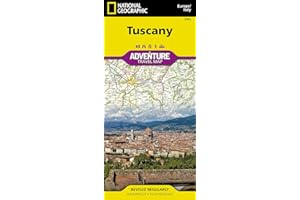 Tuscany Map [Italy]