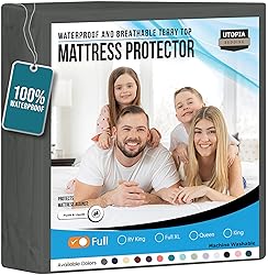 Utopia Bedding Waterproof Mattress Protector Full
