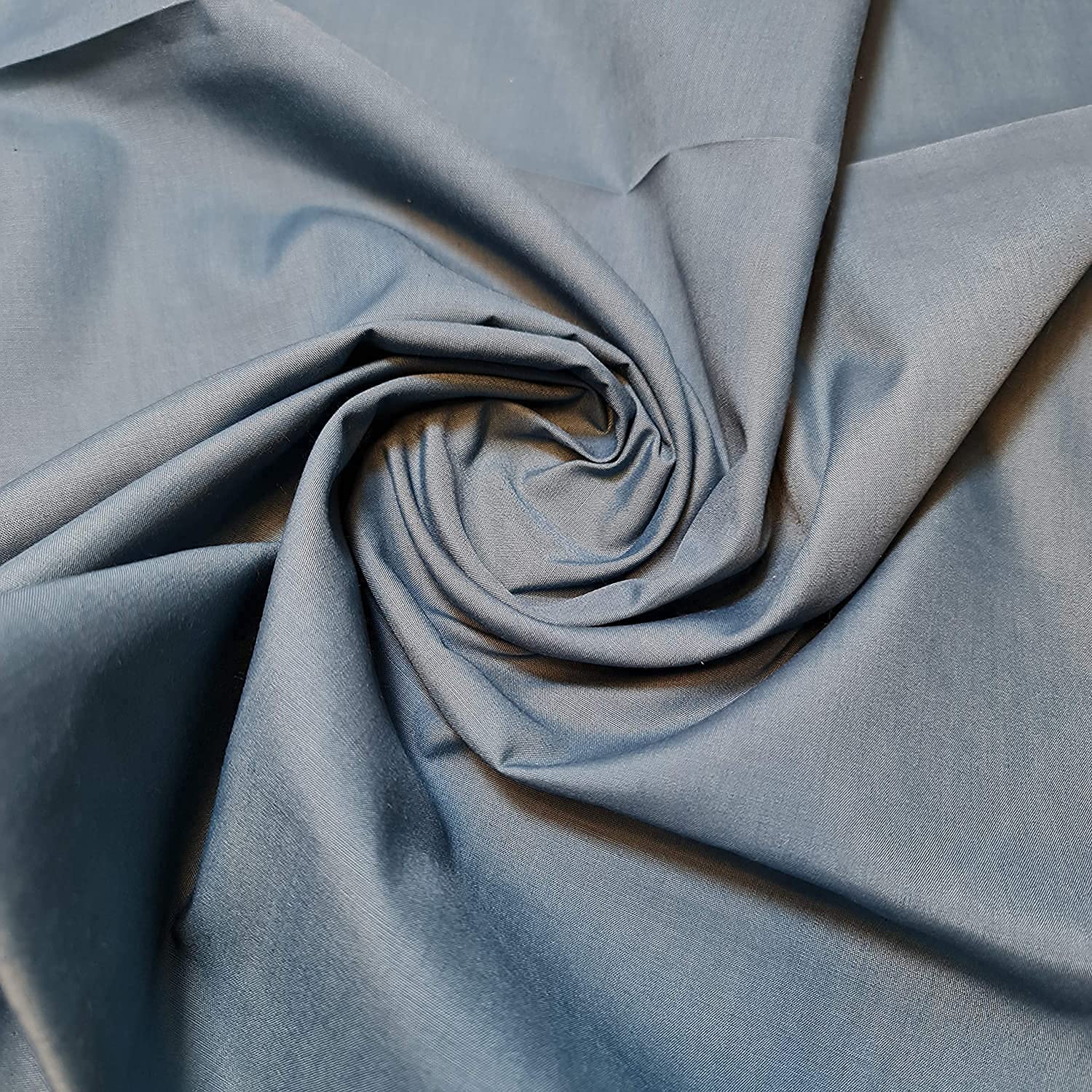 Plain/Solid Dyed Polycotton Dress Craft Fabric Material 45" - 112 cm Wide Sold As 1 Meter Pre - Cut Lengths (Available in 42 Colours)… (Teal, 5 Meter)