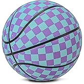 Kids Youth Basketball Size 5 (27.5") Indoor Outdoor Basketball Premium Rubber for Boys Girls Play on Backyard, Park, Beach & Waterproof for Pool Games