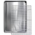 Amazon.com: Commercial Quality Half Sheet Baking Pan and Stainless ...