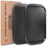 Z GRILLS Cast Iron Grill Griddle Pan Stove 2-in-1 Oven NonStick, Pre-Seasoned, with Handles for Outdoor Camping Indoor Kitche