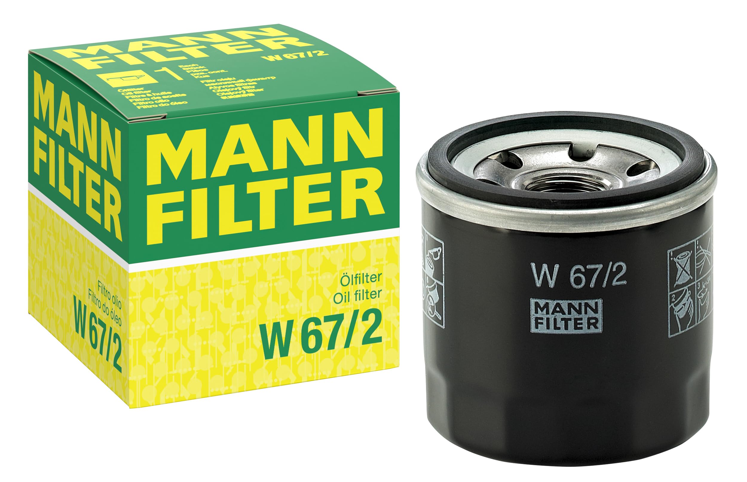 MANN-FILTER W 67/2 Oil Filter - for Cars + Transporters