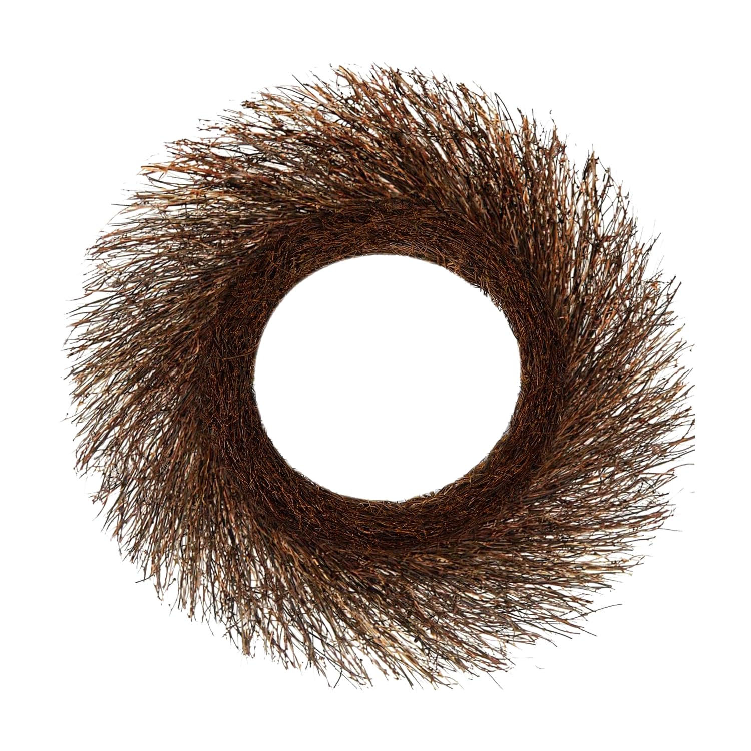Photo 1 of Temfmy Rattan twig Branch Grapevine Wreaths - 18 Inch Sunburst Wreath Form for DIY Crafts - Rustic Plain Twig Wreath Making Supplies Base for Decor