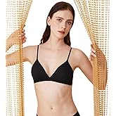 Zoe Jacobs Pima Cotton Modal Bralette for Small Chest - Wireless Bra AAA/AA/A/B Cup Soft Cup Triangle Bra for Petite Women