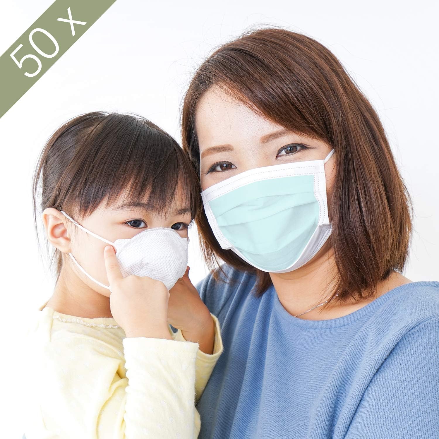 50x Flu Face Mask - Virus - Coronavirus - Protection Pollution