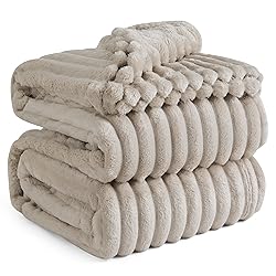 Bedsure Fleece Bed Blankets Full Size - GentleSoft