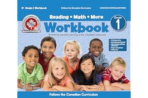 Grade 1 Workbook (Floorpad): Reading, Math and more: Colourful large-format activitie, follows the Canadian Curriculum