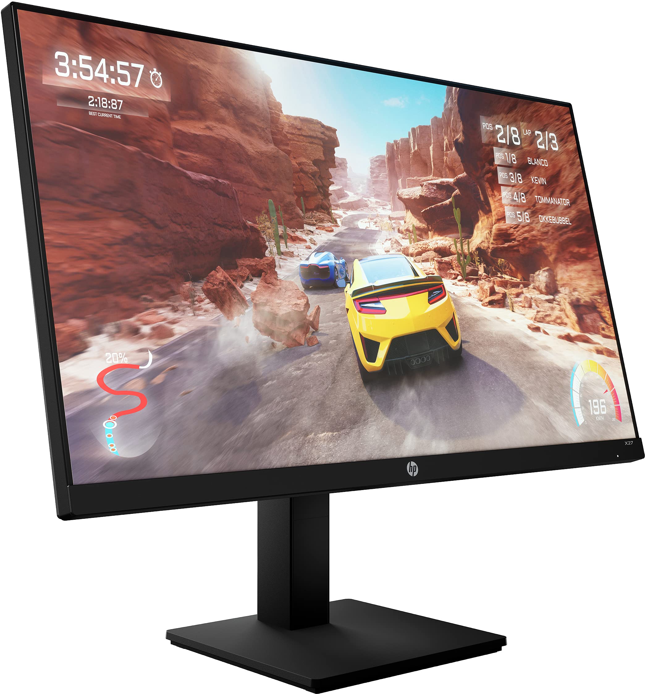HP Gaming Monitor, Black, 27 inch