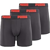 PUMA mens 3 Pack Performance Boxer Briefs