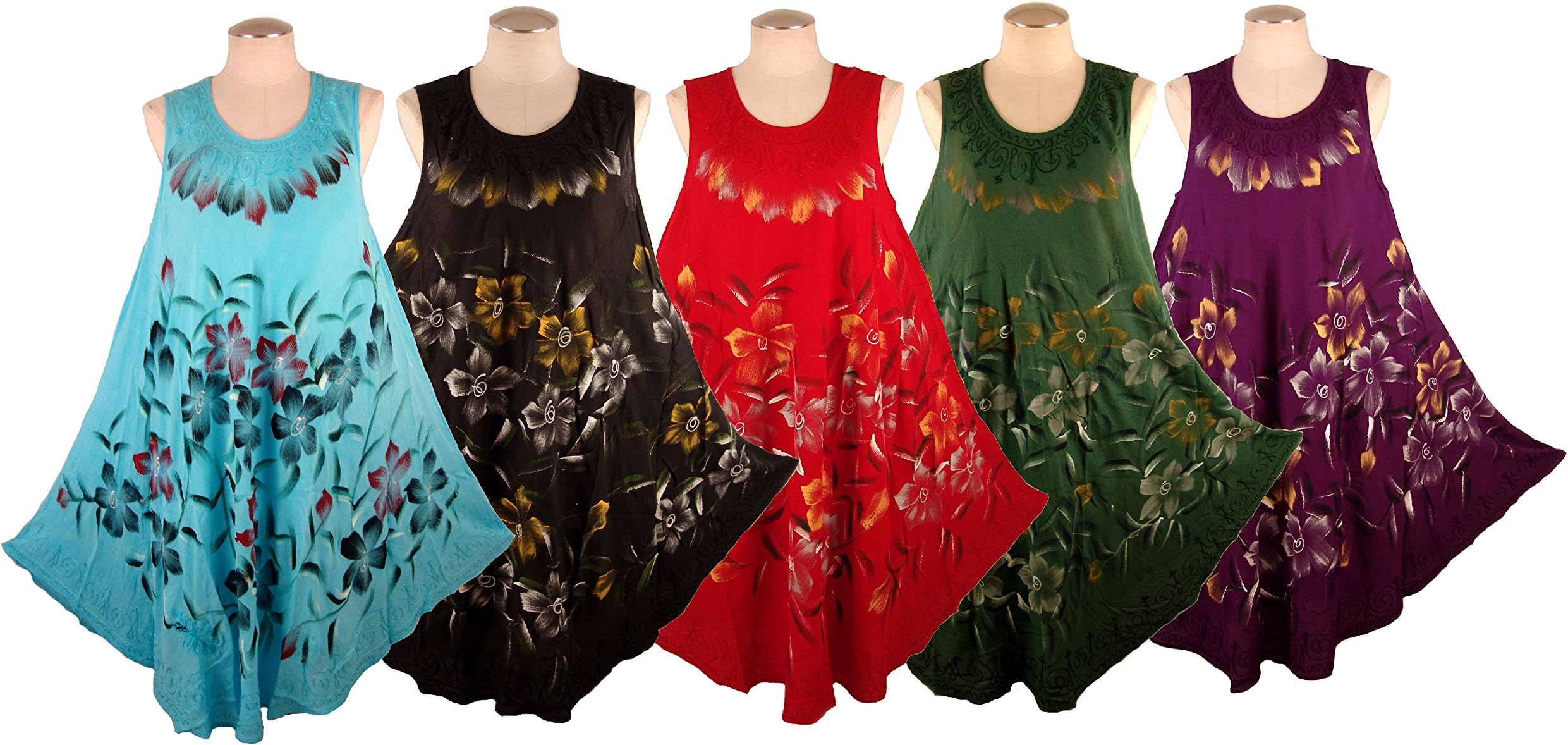 Wholesale Lot of 5pcs Sundress/beach Cover up One Size