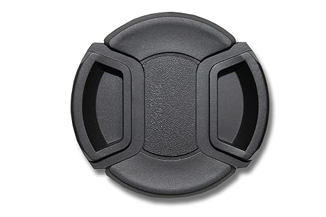 vhbw Objektiv Deckel 58mm Innengriff Snap on Schwarz für Kamera Fuji/Fujifilm XF 14 mm F2.8 R, Fuji/Fujifilm XF 18-55 mm F2.8
