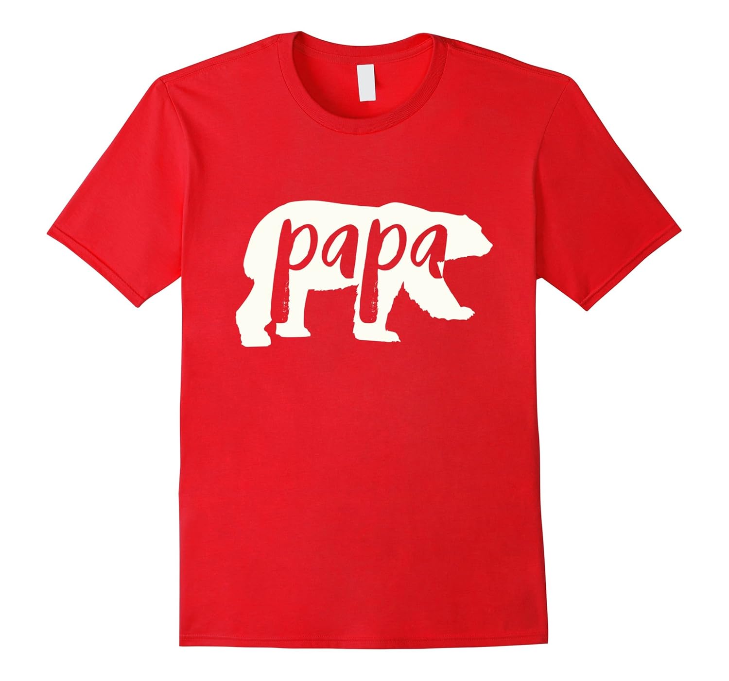 papa bear shirt white-ANZ