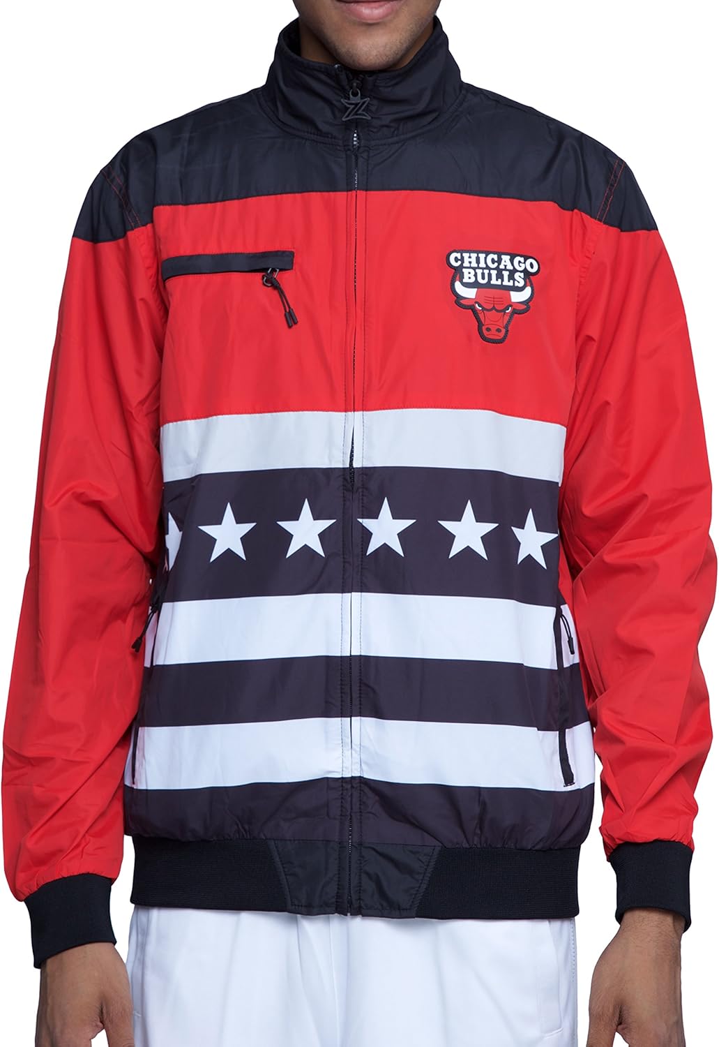 Amazon.com : Zipway NBA unisex Bulls Stars Jacket : Clothing