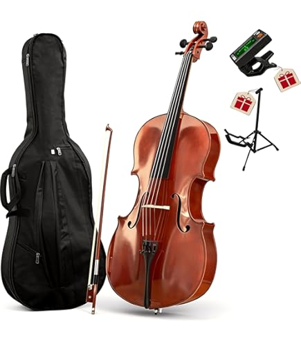 Amazon.com: Yamaha AVC5-34S 3/4 Size Student Cello Outift