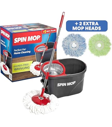 Amazon.com: vileda Mocio Completo 3 Pz Rosa The Supermocio 3Action