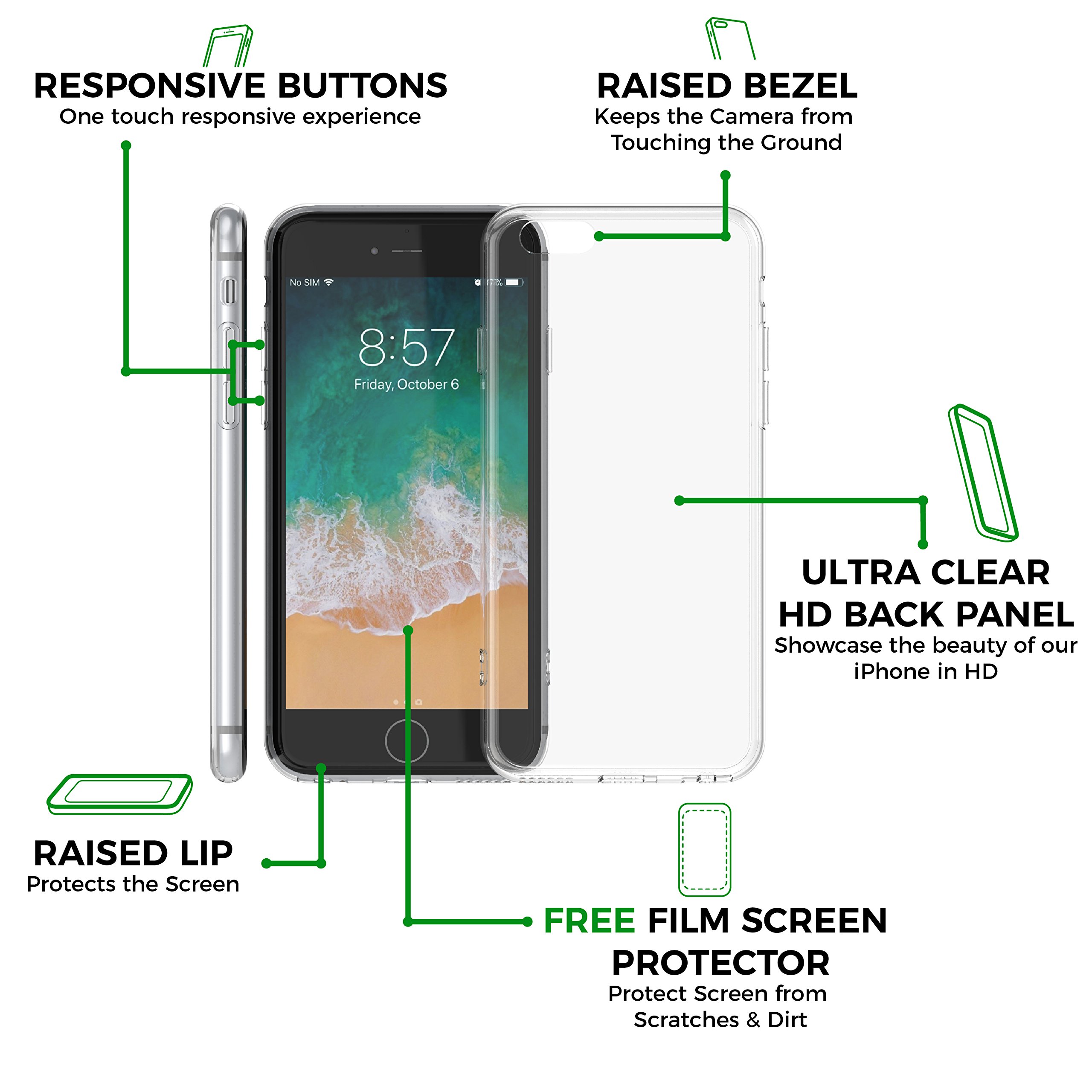 FinestBazaar Apple iPhone 6/6s Case 4.7\