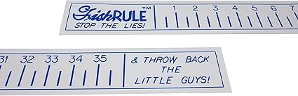 adhesive fish measuring tape