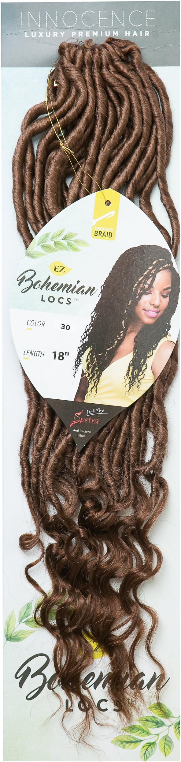 Innocence EZ Bohemian Locs (#30 Light Auburn)