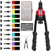 CORWIN 60611 Simple-Stroke Setting Rivet Nut Tool Kit, 12 Inch | Mid-Size Complete Set, 11 Accessories, 100 Rivet Nuts