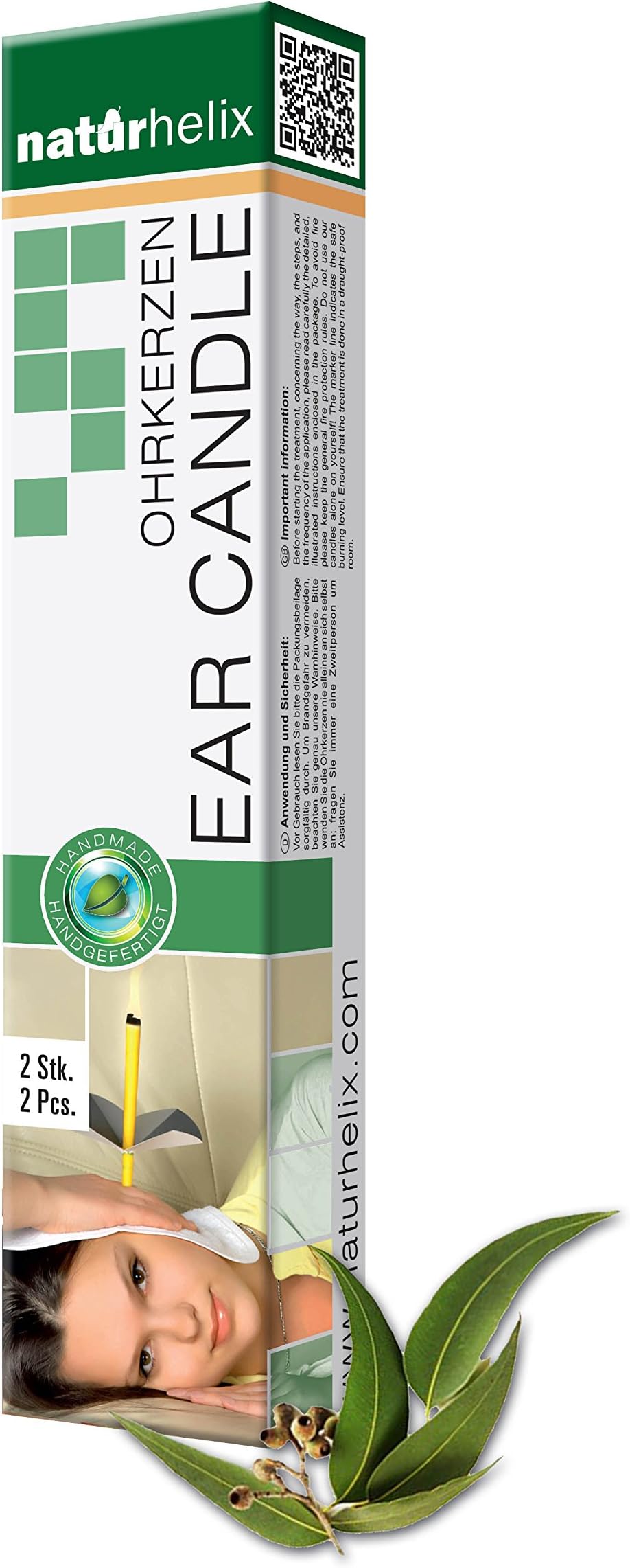 Naturhelix Natural Ear Candle - Eucalyptus (2)