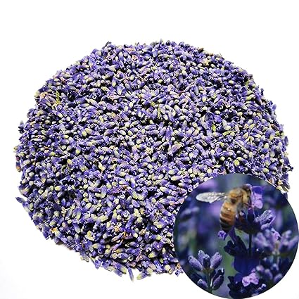 Tooget Fleurs De Lavande Séchées Biologiques Extra Grade Bleu Ultra Lavande Bourgeons Sous Vide 225g