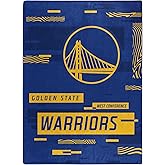 Northwest NBA Golden State Warriors Raschel Throw Blanket, 60" x 80", Digitize