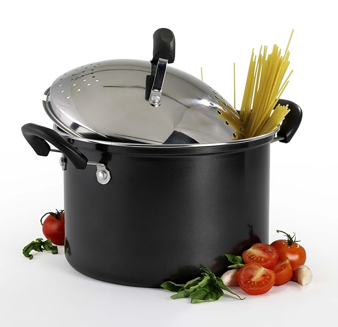 Basis Essentials 5Quart Carbon Steel Pasta Pot with