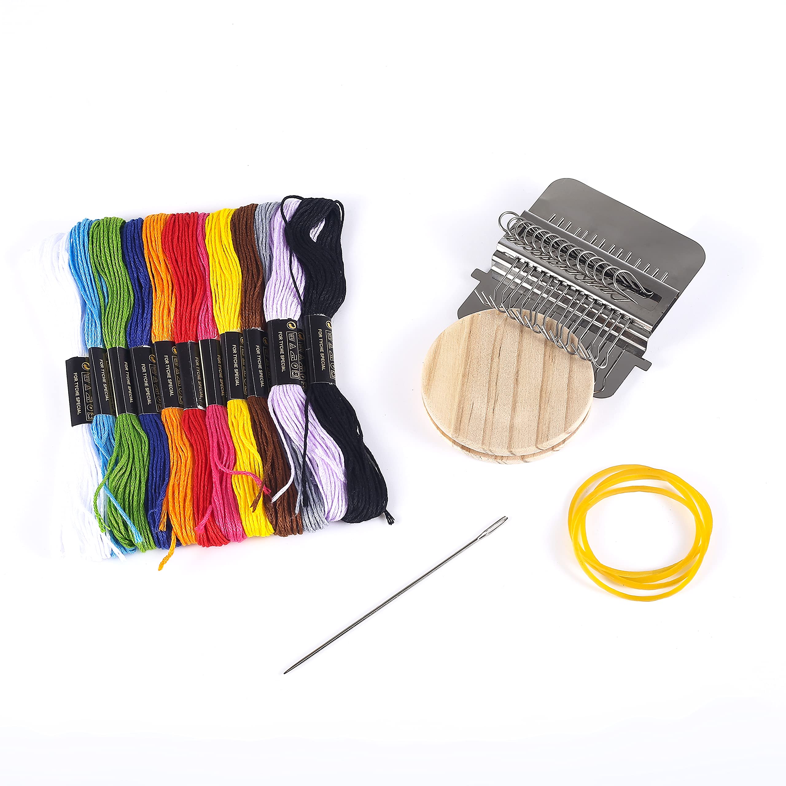 Small Loom Speedweve Type Weave Tool,Darning Loom, Beginner Mending Loom, DIY Textile Tool for Mending Jeans, Socks and Clothes