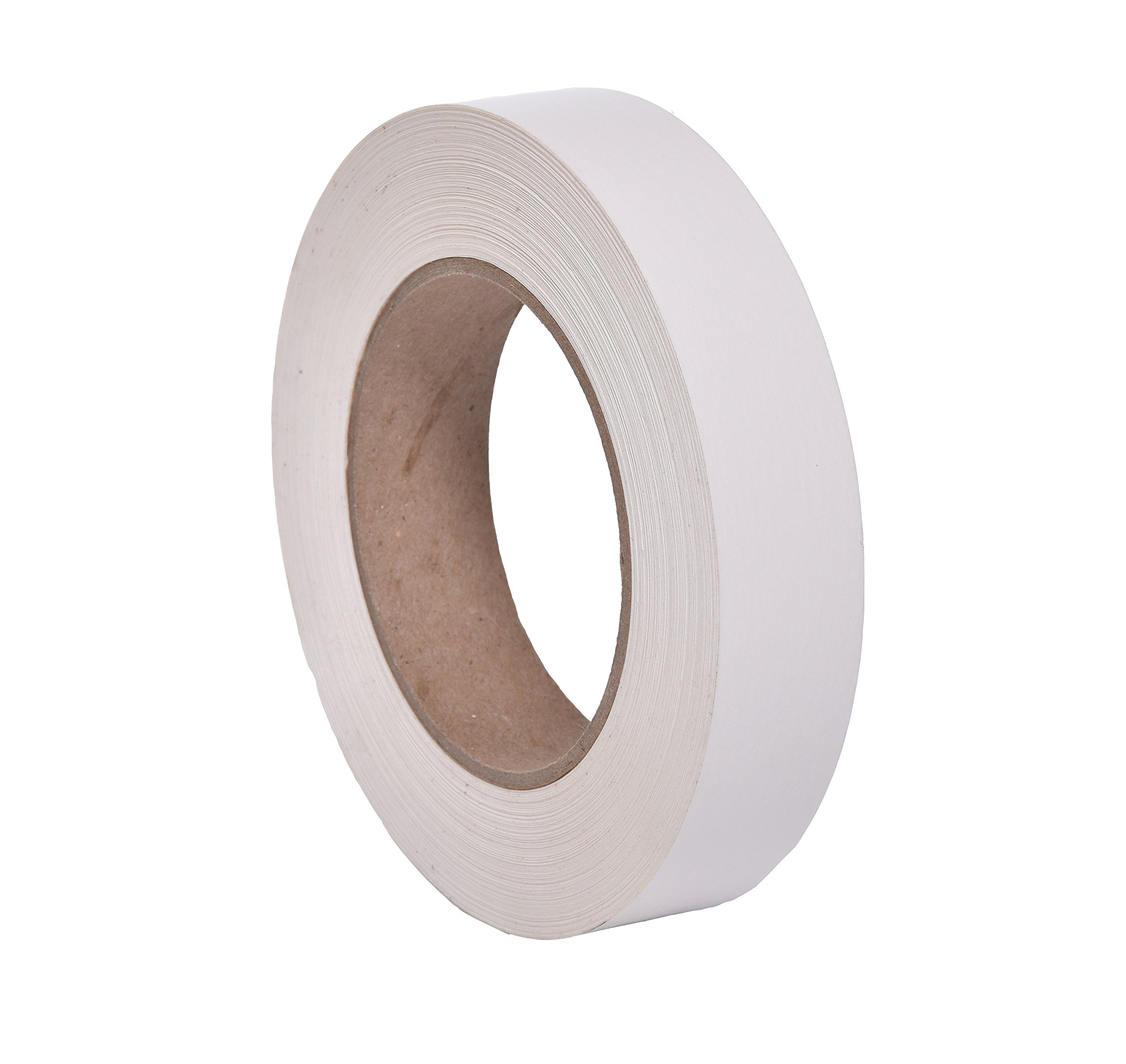 Camlab 1151376 Labelling Tape, 1" Wide, 2160" (55 m) Long, White