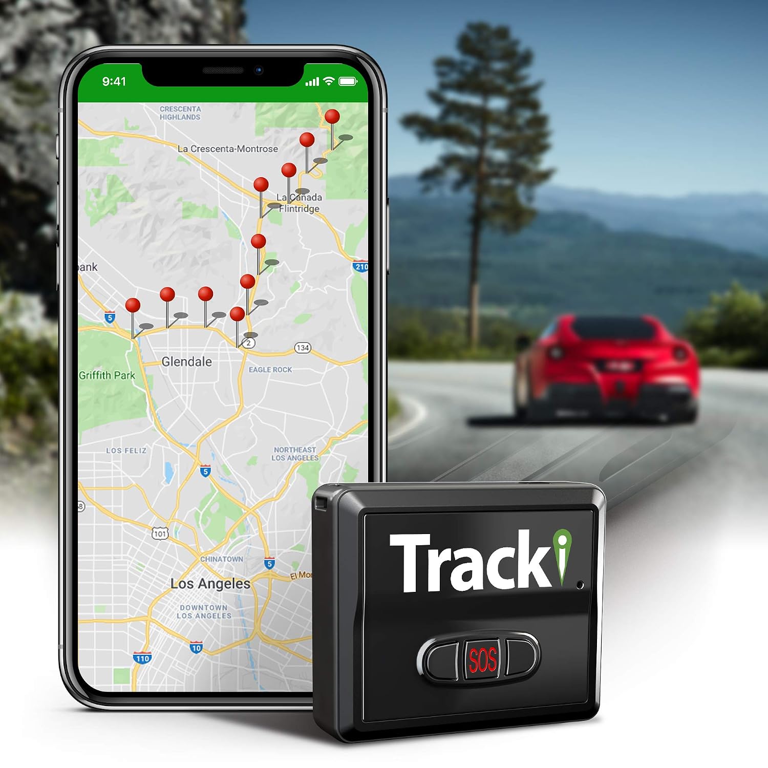 Best Car Trackers Reviews Tracki 2020 Model Mini Real-time GPS Tracker. Full USA & Worldwide Coverage