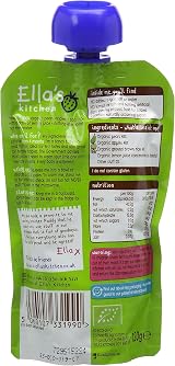 Ella's Kitchen Organic Pears Apple and Baby Rice 120 g view 2