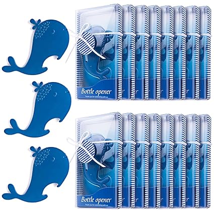 Buy 16 Pcs Sea Party Favors Beer Bottle Opener For Whale Baby