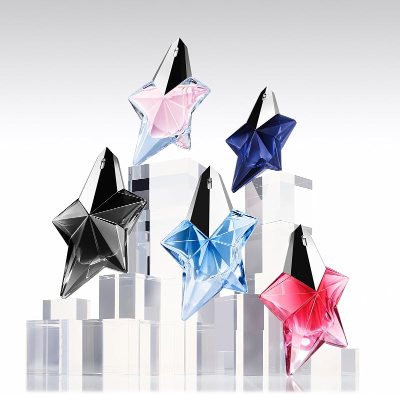 Angel Nova Eau de Parfum, Perfume para Mulheres, Aroma Floral com Nuances Amadeiradas e Frutadas, Fragrância Cativante, Reutilizável, 100 ml