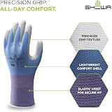 SHOWA Floreo 370 Gardening Gloves 4 Pairs Multicolor Nitrile Coated view 4
