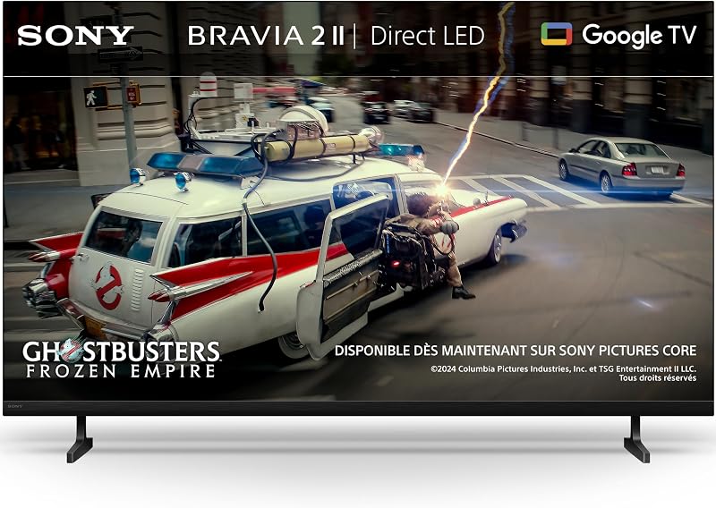 BRAVIA 2ⅡTV 50 Pouces; Smart TV 4K (Google TV); processeur X1; Conversion ascendante 4K; Compatible Dolby Atmos et DTS:X; Compatible PS5; modèle 50S25M2; année 2026 — photo 1 sur 8