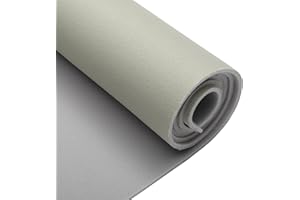 INFINAUTO Headliner Fabric 96" l x 60" W for Car RV SUV Automotive Interior Trim DIY Roof Repair Replacement Foam Backing Bre