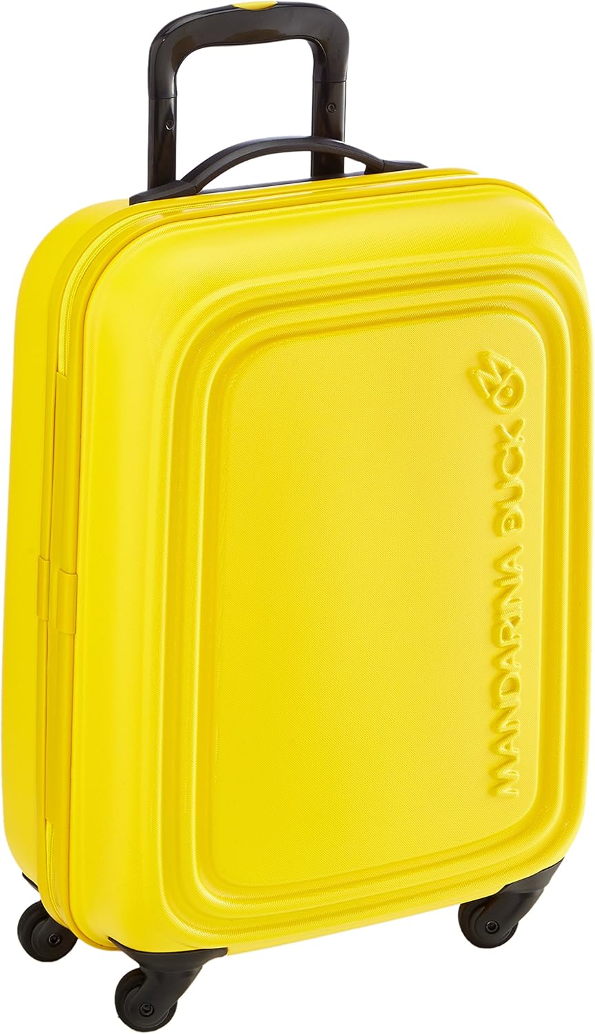 Mandarina Duck Logo Trolley Koffer, 46 cm, 134 L, Duck Yellow Amazon