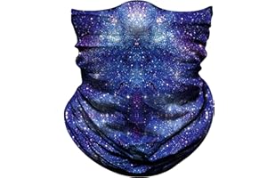 Obacle Seamless Bandana Rave Face Mask Women Men for Dust Wind Sun Protection